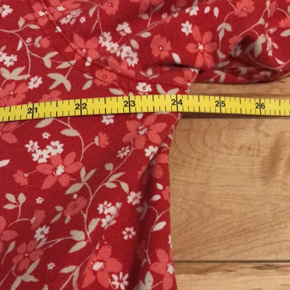 Cute vintage floral Jean jacket - Picture 6 of 7